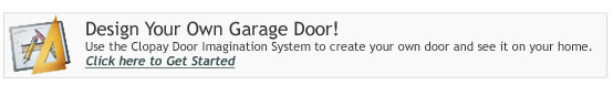 Design your garage door or entry door with our Visualizer tool.